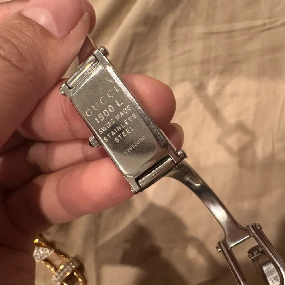Gucci watch silver stainless steel Gucci watch black slim Gucci bracelet watch - Picture 11 of 17